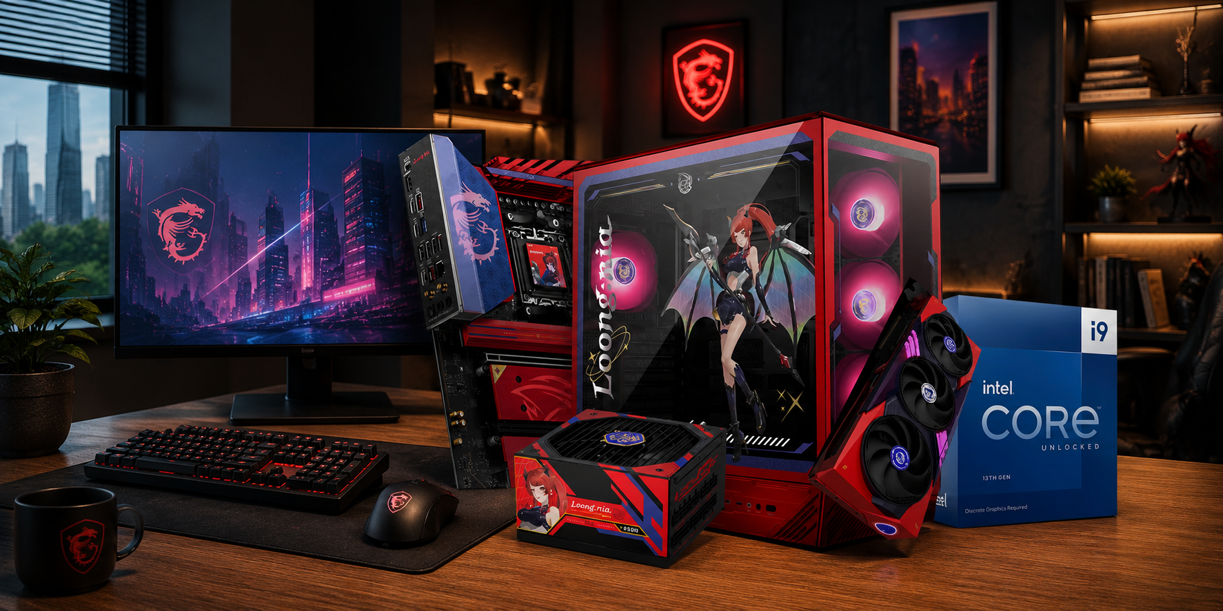 🖥️ Pc Gamer Edition – i9-13900K, RTX 5070 Ti, 32Go DDR5, SSD 1To au meilleur prix en Tunisie